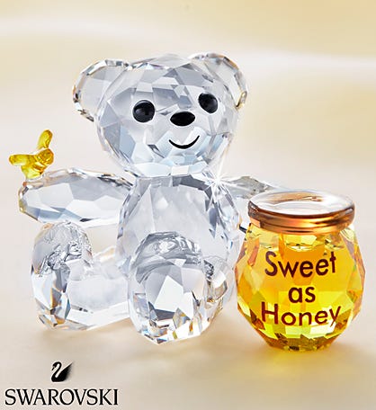 Swarovski® Kris Bear Sweet As Honey